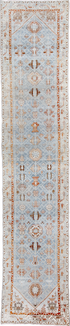Antique Malayer Runner Rug (3' x 15')